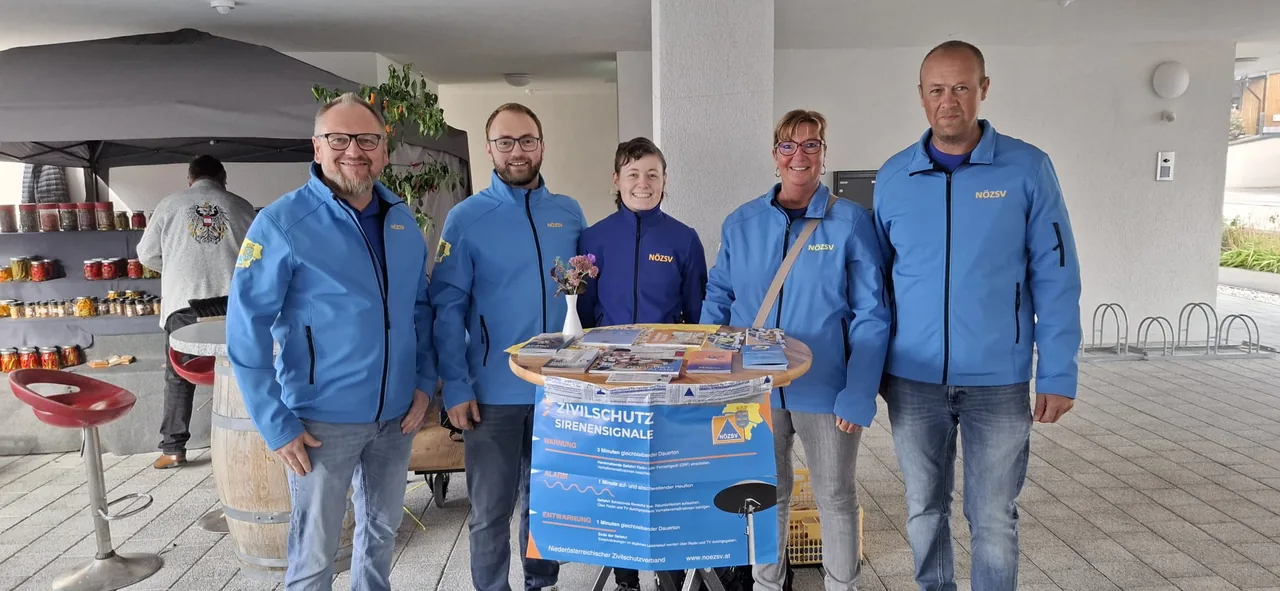 Direkt im Gespräch mit der Bevölkerung: praktische Tipps zur Vorsorge.