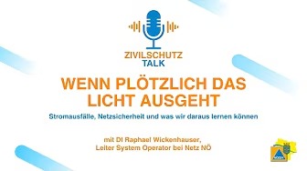 Original-Vorschaubild des NÖZSV zur Folge Zivilschutztalk (9) - Wenn plötzlich das Licht ausgeht - Blackout?